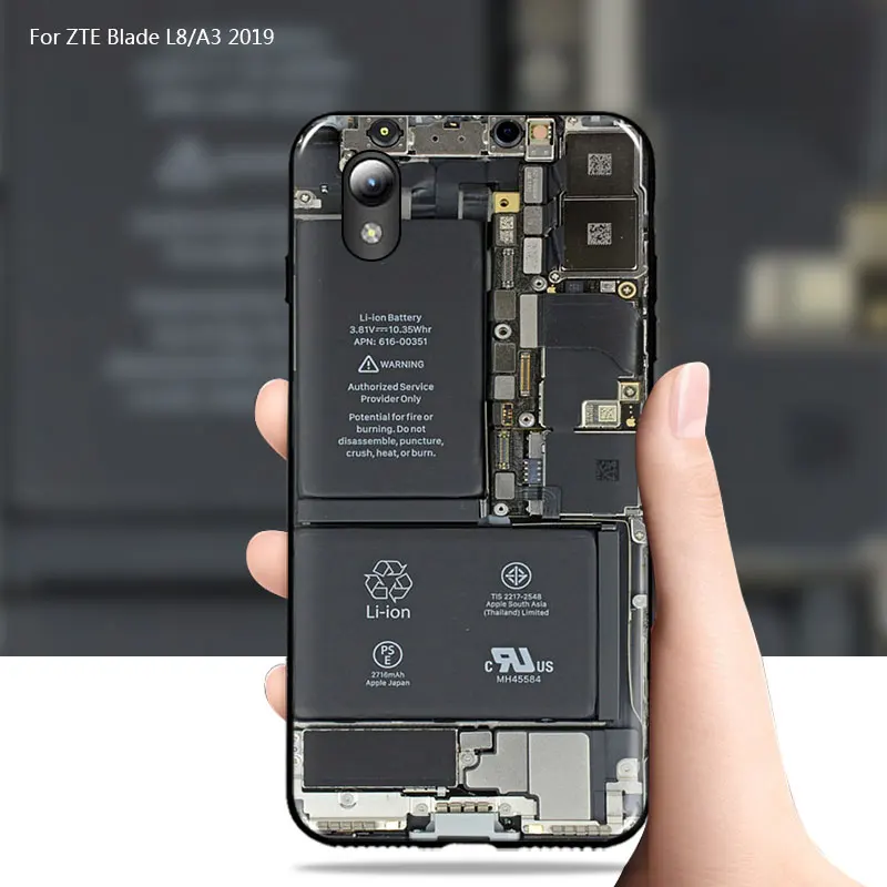 Чехол для ZTE Blade L8 довольно интересный силиконовый чехол A3 2019 |