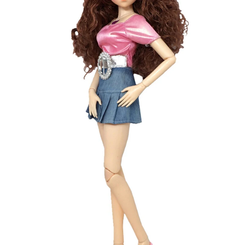 

Beautiful Doll Dress High quality Handmade Party Clothes For 60CM Doll Accessories Best Gift Top Fashion Dress Clothes