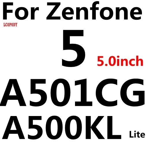 С уровнем твердости 9h закаленное стекло с округлыми рамками Asus zenfon 2 3 laser max ZE551ML ZC451CG A450CG A500CG ZE500KL ZE550KL ZC520TL z00ud zb552kl защитное стекло чехол - Цвет: for asus a500cg