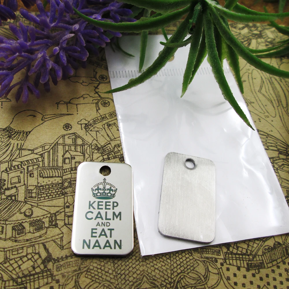 

20 шт.-подвески из нержавеющей стали «keep calm and make birwan», больше стилей для выбора подвесок «сделай сам» для ожерелий