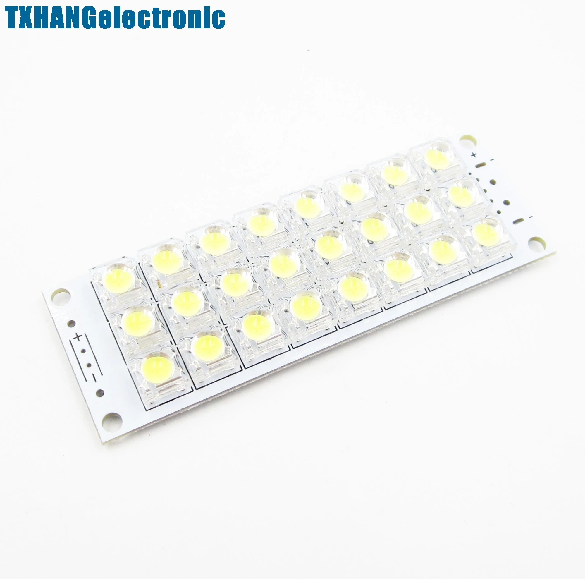 2 шт. супер яркий постоянный ток 5 В/24 в пост-светодиодный Белый Piranha светодиодный