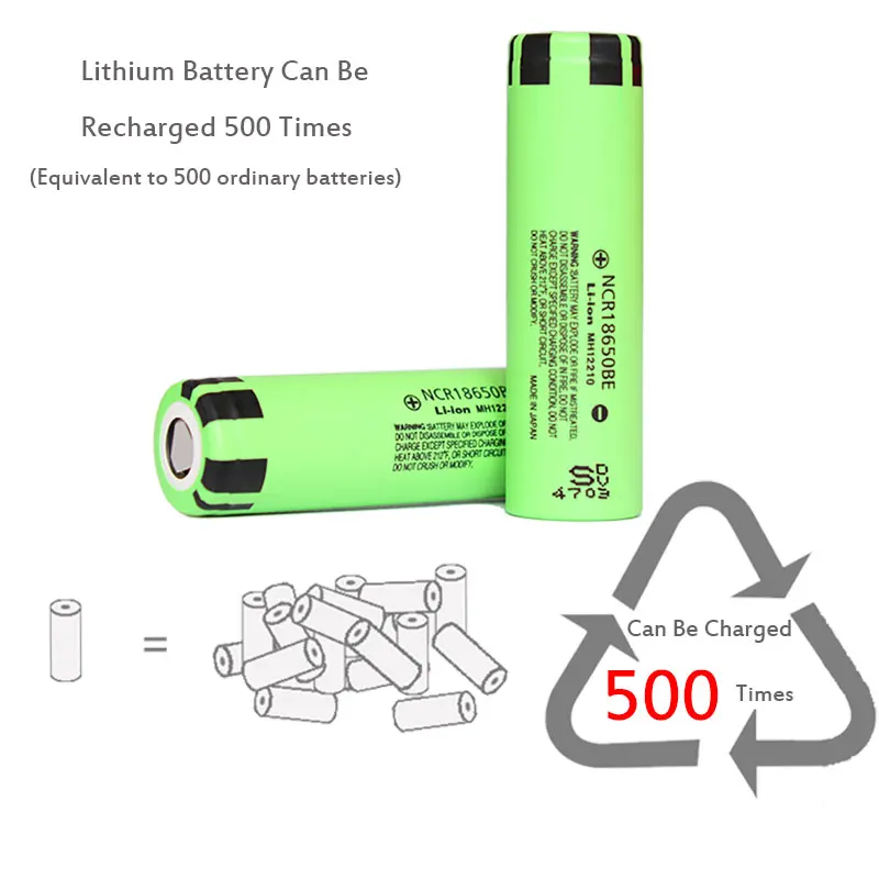 4 X батареи 18650 3 7 v Li Ion 3200mah аккумуляторная батарея для Panasonic NCR18650|3.7v li-ion|3.7v li-ion
