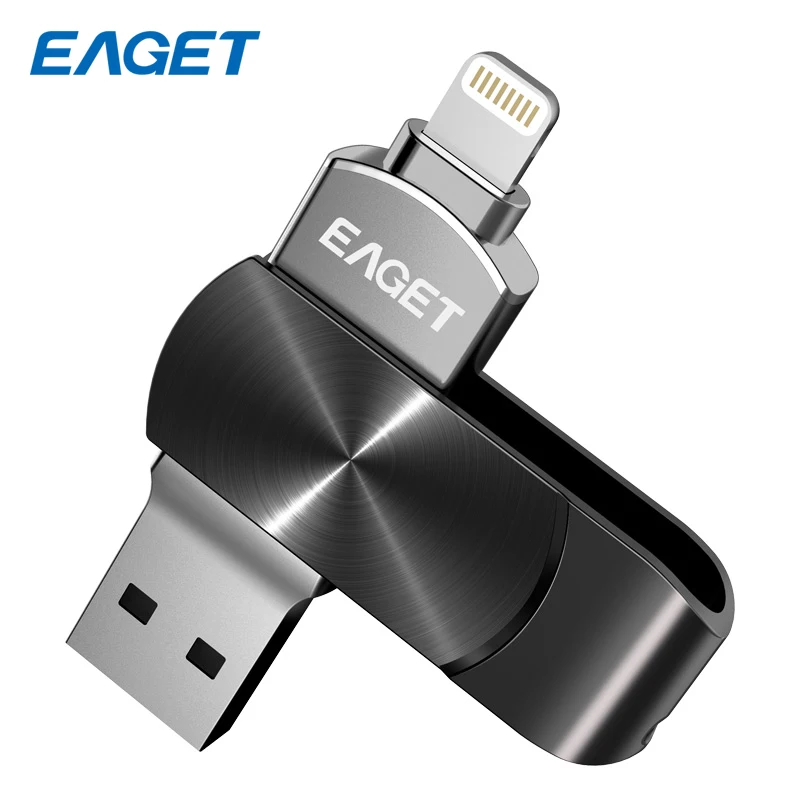 Eaget usb флэш-накопитель 64 ГБ USB 3.0 флэш-диск из металла флешки Flash Memory Stick 128