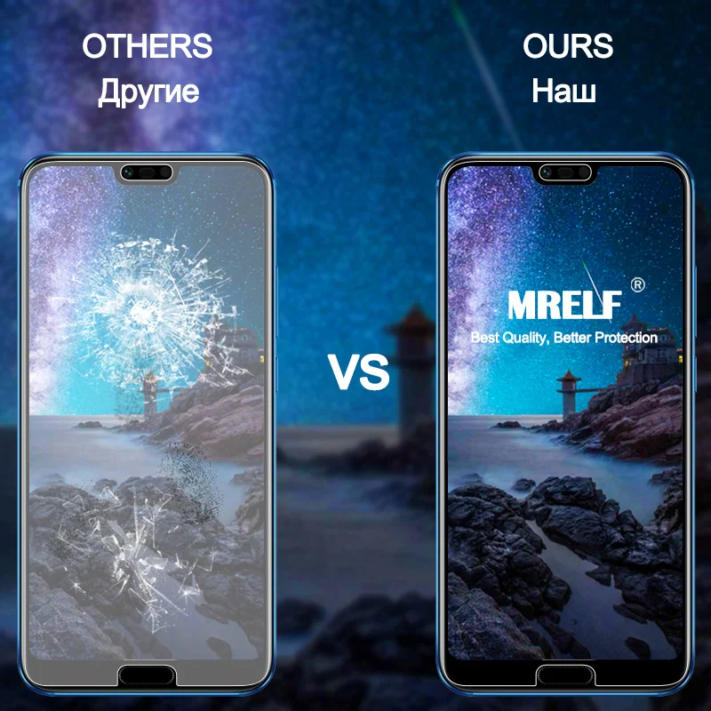 Закаленное стекло для Huawei Honor 10 20 Lite 9 20i 10i Защитное экрана 8x 8A 8C стекло|Защитные