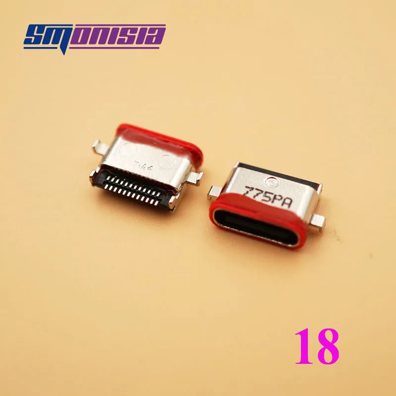 18 модель 36 шт./лот микро USB Тип C разъем Женский зарядный док порт штекер Type