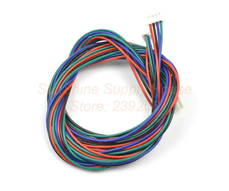 5 шт./лот XH 2.54 Разъем 1 м 4Pin женщина RepRap Dupont жильный кабель для NEMA17/42 шагового
