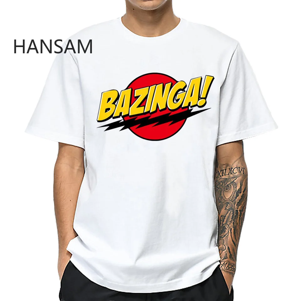 Bazinga/футболки для мальчиков футболка с забавным принтом в стиле хип-хоп удобные