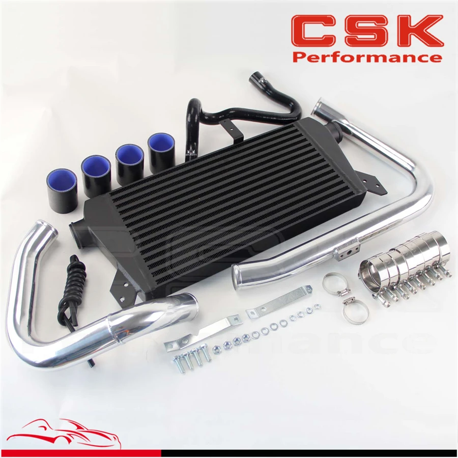 Обновленный интеркуллер FMIC Kit для 96 01 VW Passat Audi A4 B5 1 8 T черный/синий/красный|fmic