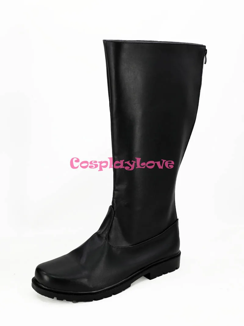Han Solo Black Cosplay Shoes Boots Newest Custom Made For Hallowee Christmas CosplayLove | Тематическая одежда и униформа