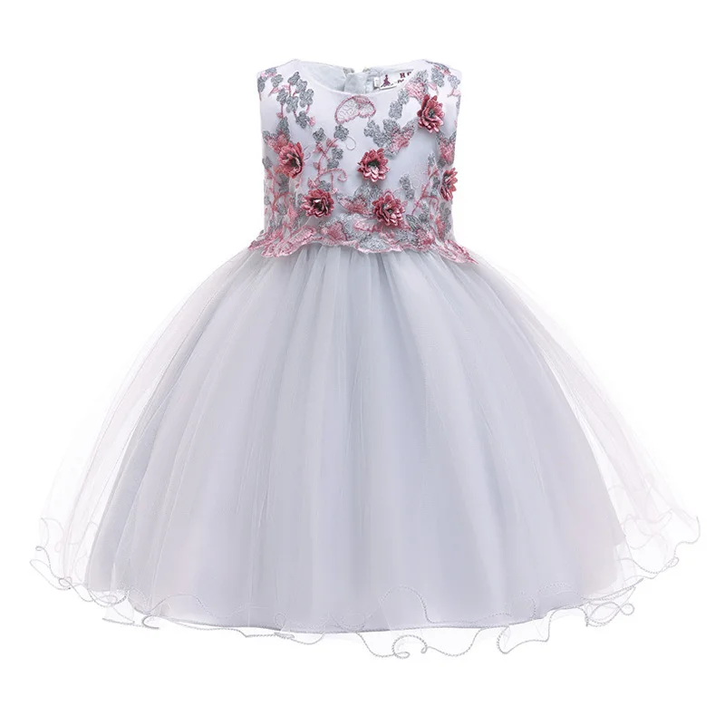 New Arrival Flower Girls Dress Wedding Birthday Party Princess For 3--10Years Elegant Ball Gown | Детская одежда и обувь