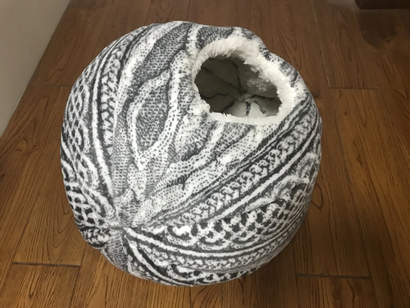 [MPK Cat Beds] Сферический домик для кошек с круглым отверстием, вашему коту понравится! Кошачий домик