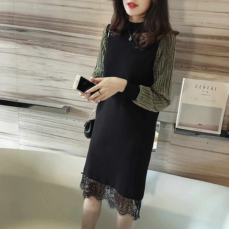 4xl плюс большие размеры женская одежда 2017 Весна Осень Зима корейский vestidos Сладкий