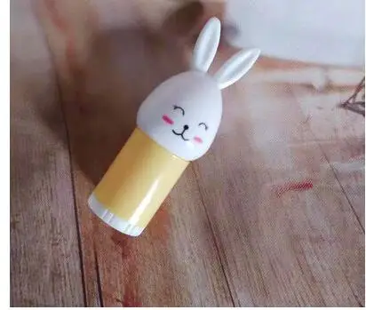 1 шт. Новое поступление DIY Мини милый кролик мультфильм губная помада трубка Макияж инструмент домашний пустой бальзам для губ трубка многоразовые бутылки