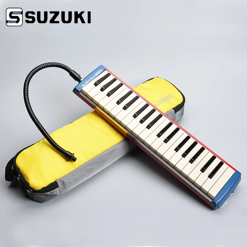 Suzuki Alto M-37C Plus Keyboard Harmonica Melodion Alto Melodica with Case Professional Performance