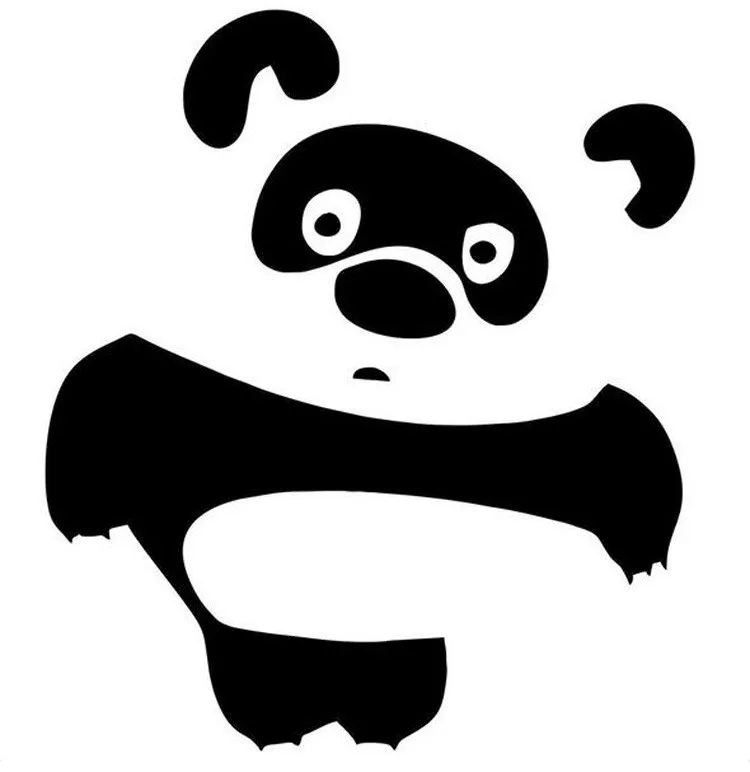 Наклейка на мотоцикл панда Мультяшные наклейки автомобиль персонализированные