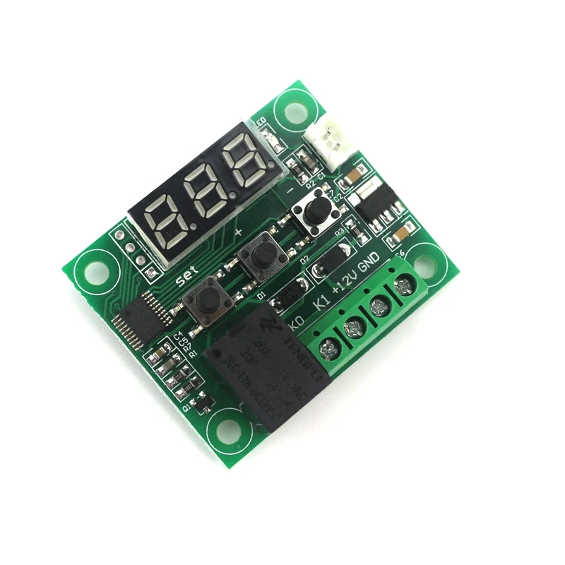 Термостат с нагревом и охлаждением W1209 цифровой дисплей постоянный ток 12 в 45 100