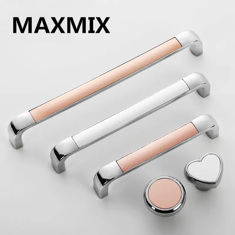 Ручки для мебели серебристые ручки шкафа чулана дверной круглая сердцевина одно