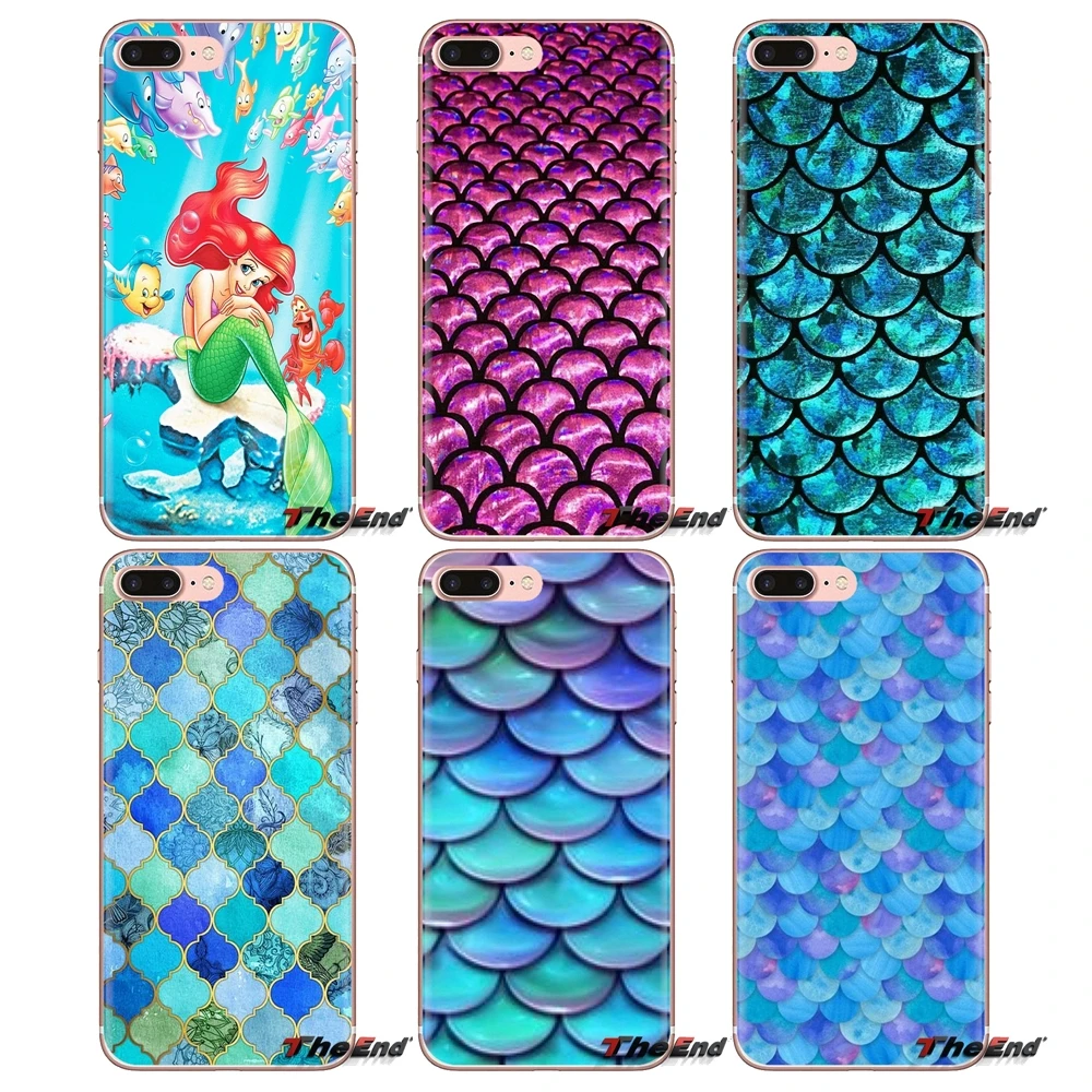 Чехол из ТПУ для Xiaomi Mi3 Samsung A10 A30 A40 A50 A60 A70 Galaxy S2 Note 2 Grand Core Prime Beautiful Mandalas Mermaid Scales |