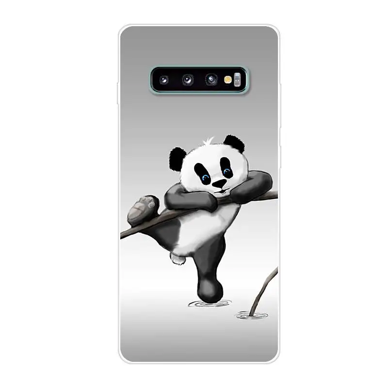 Мягкий силиконовый чехол из ТПУ для Samsung S10 Plus E S10Lite S10Plus G970F G973F G975F | Мобильные
