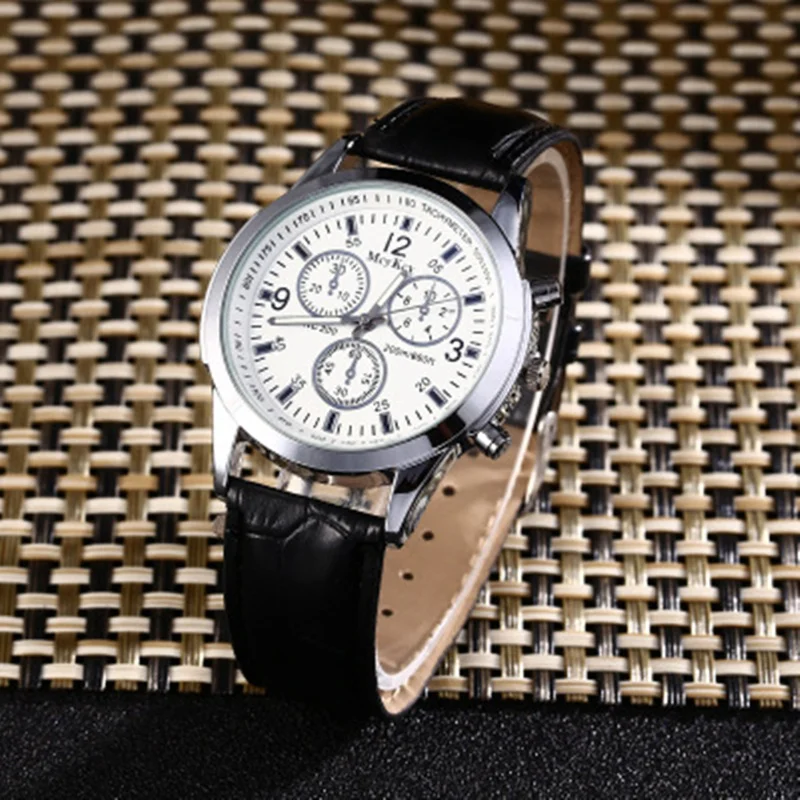Zegarki Meskie 2018 New men's Watch Fashion Business Quartz Watches Casual Simple Leather Men's Wristwatches Reloj Hombre Hot |