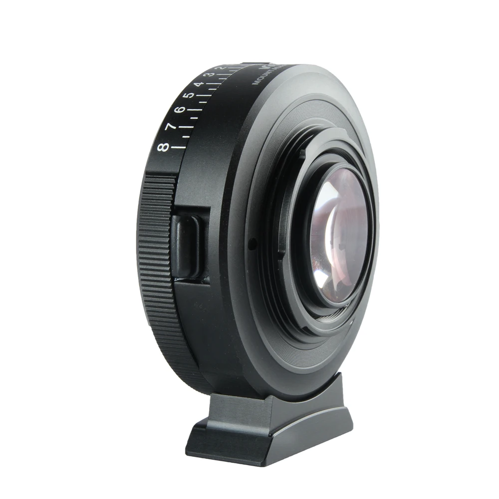 Адаптер усилитель скорости Viltrox с фокусным редуктором для объектива Nikon M4/3 GH4 GH5GK