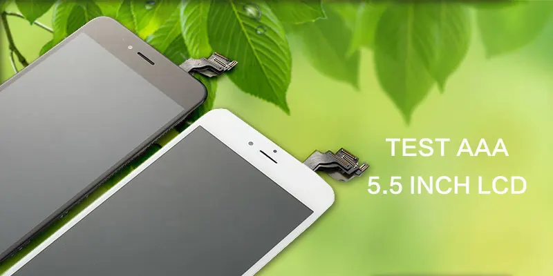 Класс AAA для iPhone 6 Plus экран полная сборка с камерой без домашней кнопки дисплей Замена