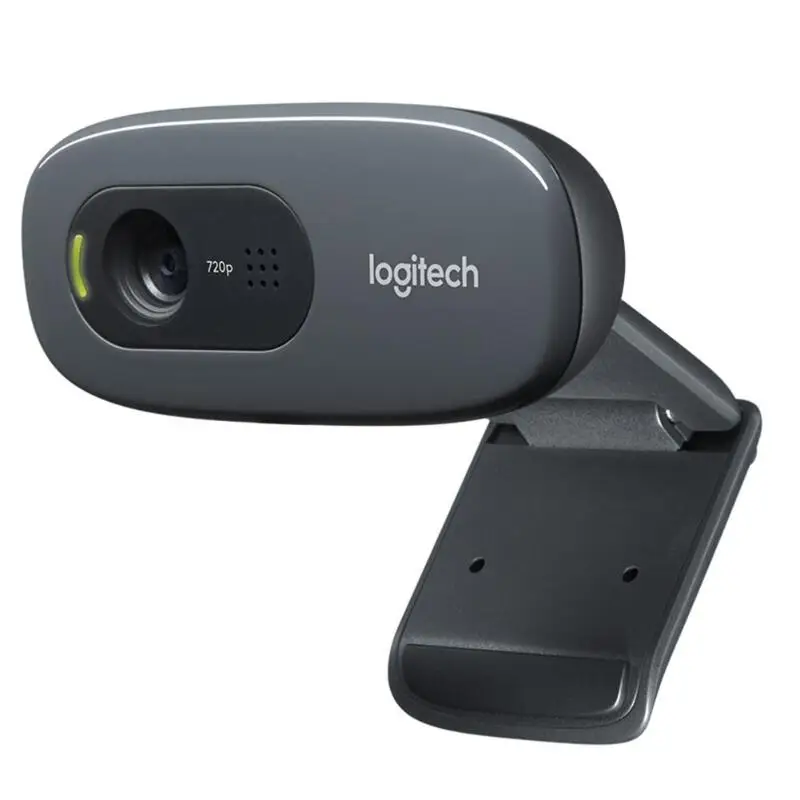 Оригинальная веб камера logitech C270 1280*960 720p hd Широкоформатный Встроенный микрофон