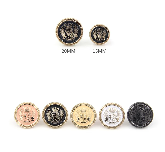 6 шт./лот одежда британский стиль металлические пуговицы мужские костюмные для