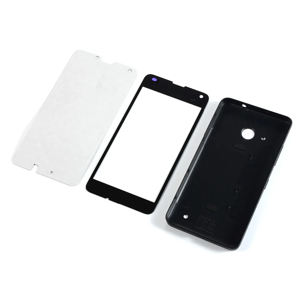 Для Nokia Lumia 550 n550 Сенсорный экран Панель дигитайзер датчика Стекло Панель+ Корпус Батарея задняя крышка+ клей+ инструменты