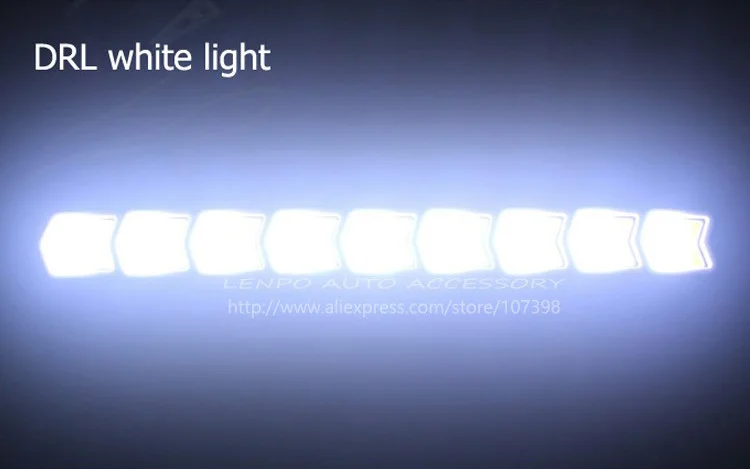 Универсальный высокомощный автомобильный гибкий светодиодный дневный ходовой