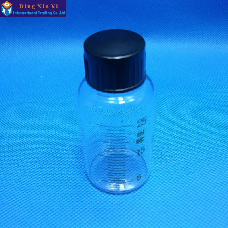 25ML1 0 шт./лот стеклянные флаконы для образцов стеклянная бутылка сыворотки