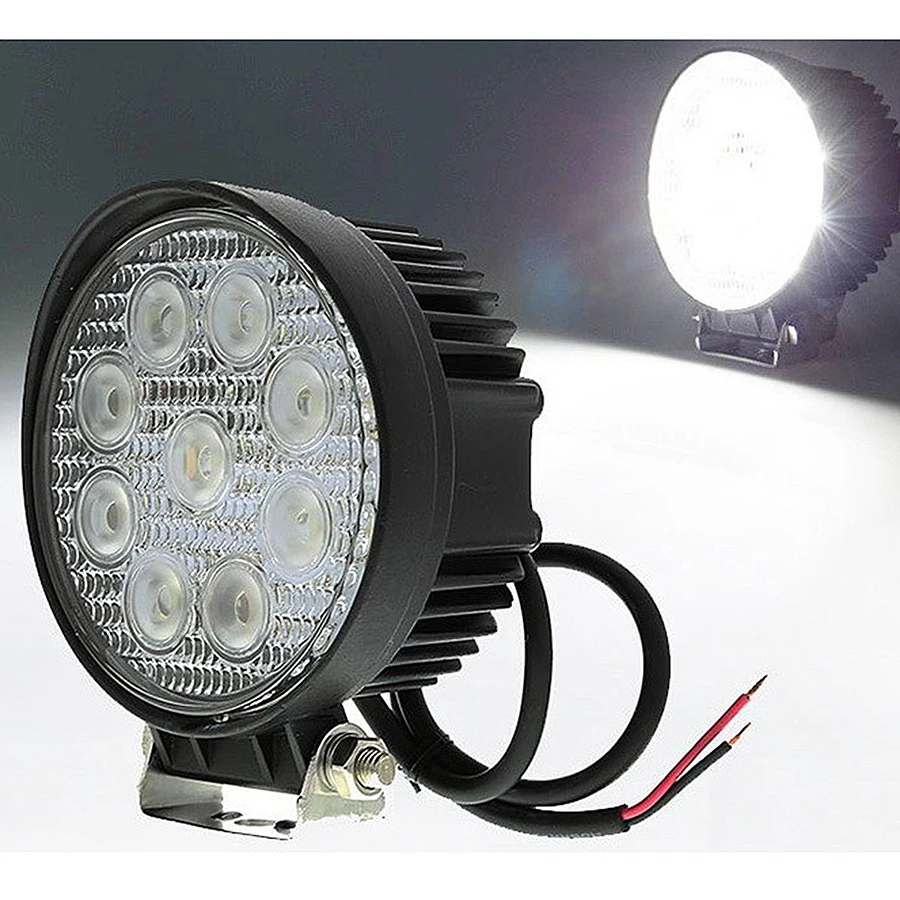 Auxtings 2X 10X 12V 24V 27W светодиодные автомобильные рабочие фары бар мотоциклетные лампы