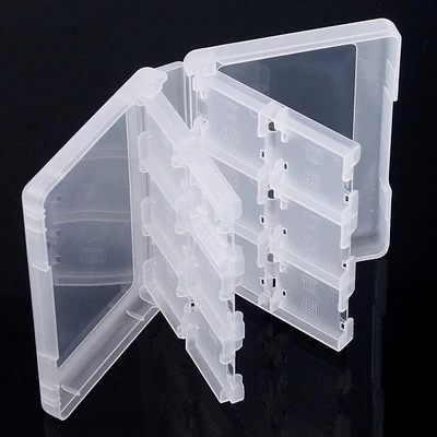 16-in-1 White/Black Protective Memory Card Storage Case Holder Box for Nintendo 3DS/ DSi / DSiLL 3DSLL |