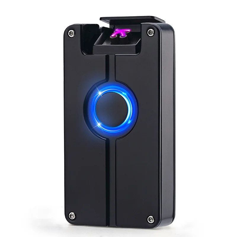 USB Charger Double Fire Lighter Metal Clap Arc Pulse Electronic Cigarette Windproof 4 color | Дом и сад