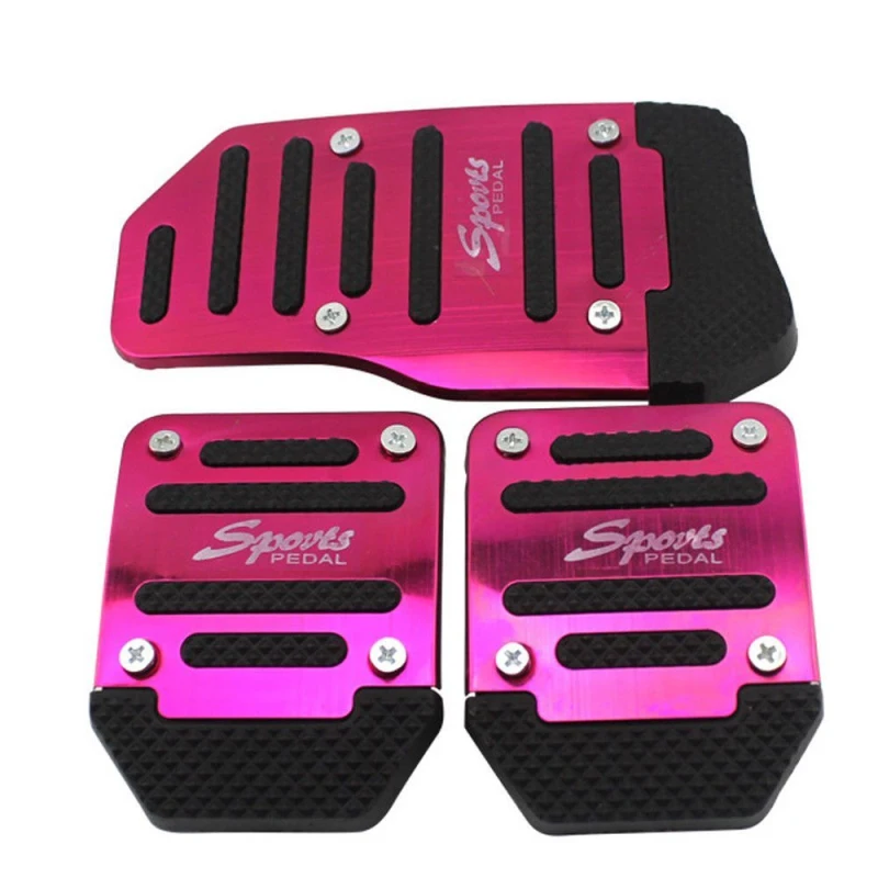 3x Нескользящие автомобильные ручные педали коробки передач Крышка тормоза