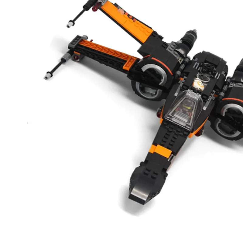 Звездные войны X Wing 05004 Звездные войны первый X крыло Истребитель 75102 строительные блоки кирпичи детские игрушки подарки на Рождество и день рождения