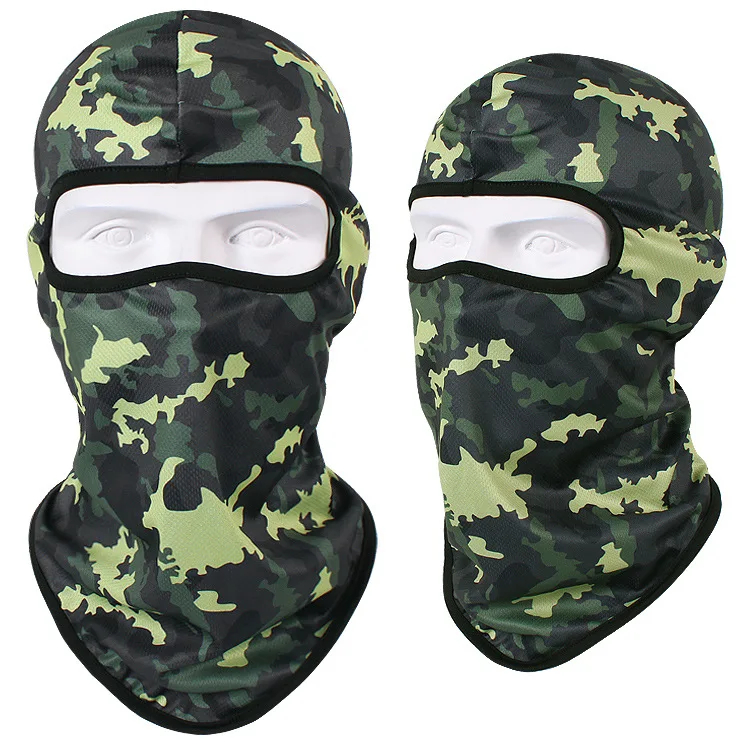 CS3CL Мотоциклетная камуфляжная Балаклава, маска для лица, теплая, ветрозащитная, дышащая, CS, маска с черепом, лыжная маска для лица, защита от ультрафиолета, мужская шапка, Кепка - Цвет: CS3CL