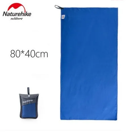 80.40cm Naturehike высокое качество быстросохнущее полотенце для плавания оборудование для плавания также для плавания путешествия езда Фитнес утренний бег пот - Цвет: 80.40cm