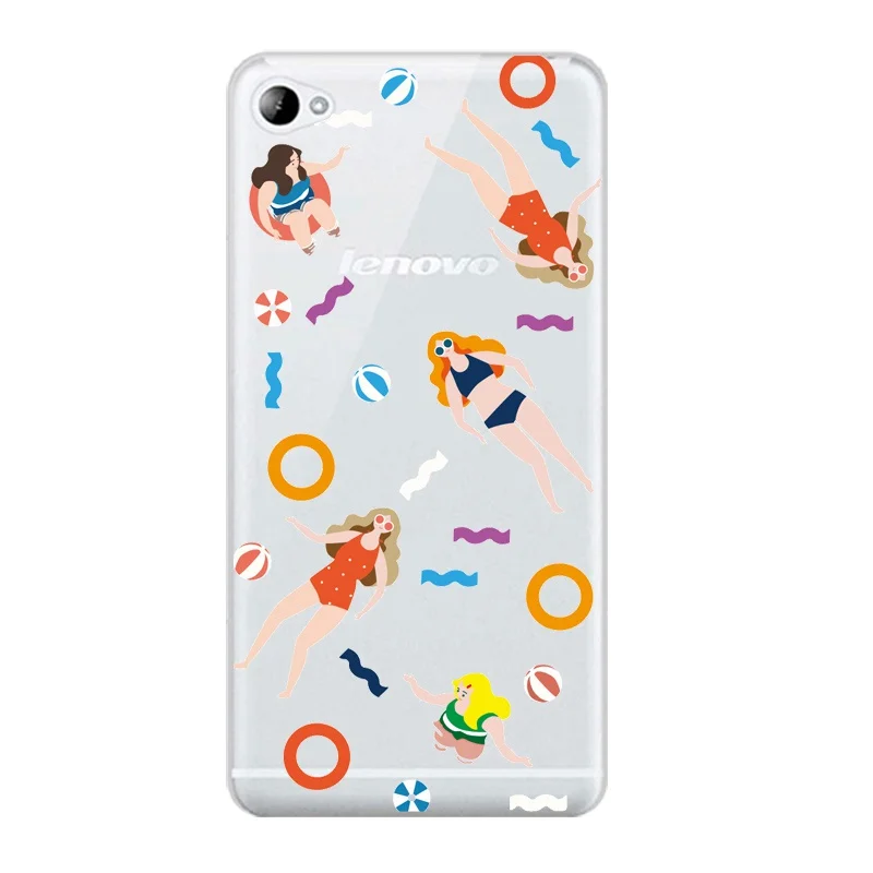 House Soft Clear TPU Phone Case For Lenovo S60 S90 A2010 A1000 A5000 A7000 K4 K5note Bear Dog Printed Cute Cover Free Shipping | Мобильные