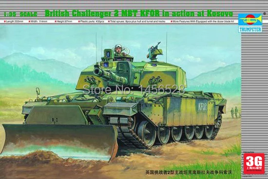 Модель Trumpeter scale модель 1/35 00345 британский претендент основной боевой танк MBT в