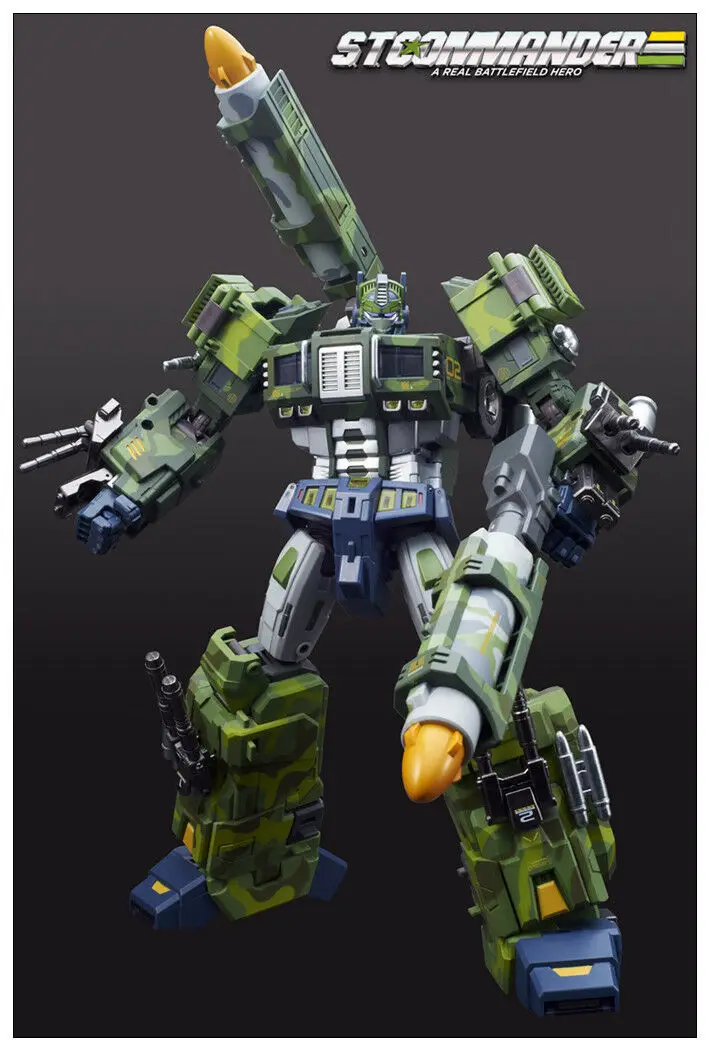 TFC Toys STC 01B Supreme Techtial Commander OP экшн фигурка версии джунглей|Игровые фигурки и