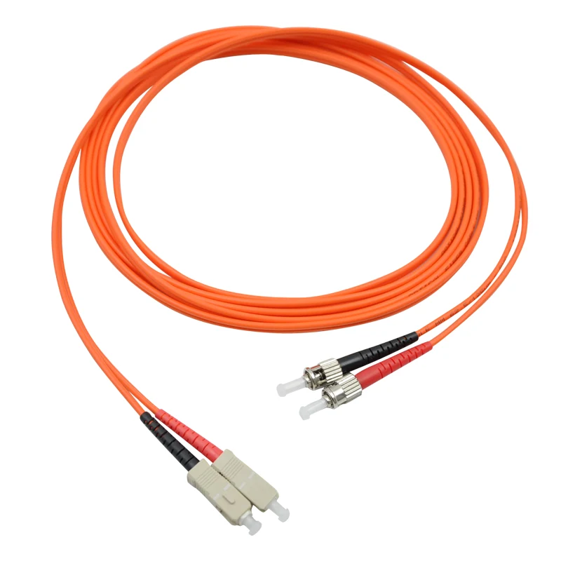 3 Meters SC-ST Fiber Optic Cable MultiMode Duplex Patch Cord OM1 62.5/125 3M | Мобильные телефоны и аксессуары