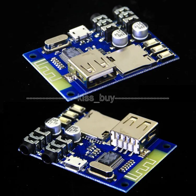 USB/TF/FLAC MP3 декодирование стерео Bluetooth аудио приемник плата AUX усилитель DIY|receiver