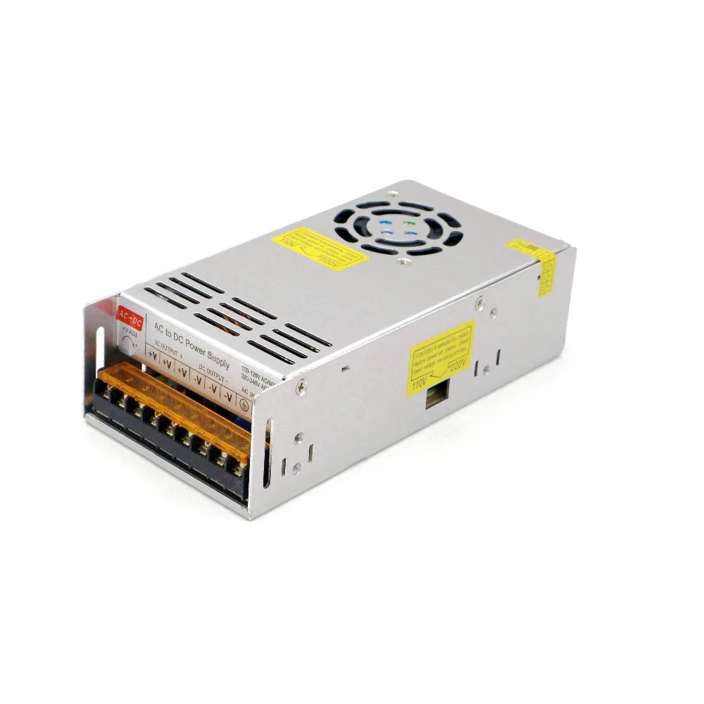 Smaller 12V 30A 360W Switch power supply 100-220VAC to 12VDC Power transformer board for Security surveillance | Электроника