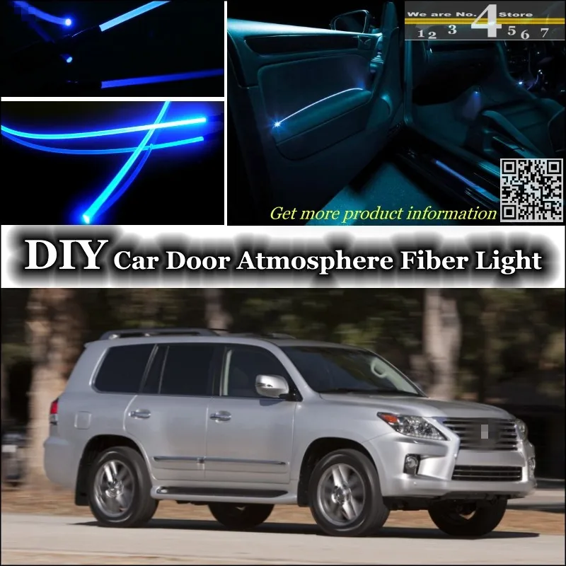 Для Lexus LX для Toyota Land Cruiser внутренняя настройка окружающего освещения атмосферный
