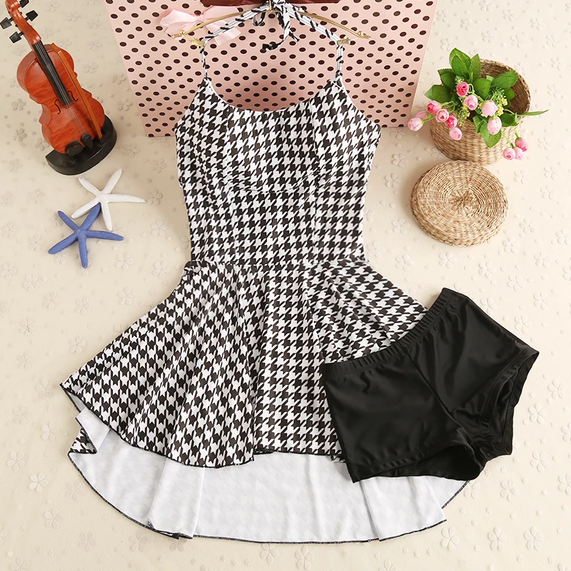 Юбка Ласточкин хвост с открытой спиной Высококачественная юбка гусиная лапка