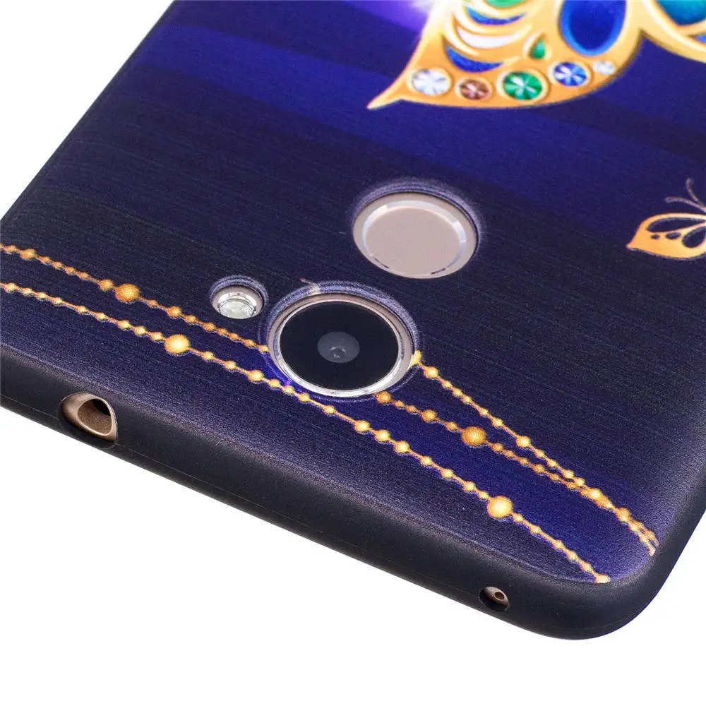 Роскошные Чехлы с принтом чехлы для HUAWEI Y7Prime 2017 TRT L21A L53 из ТПУ GW металла Y7 Prime