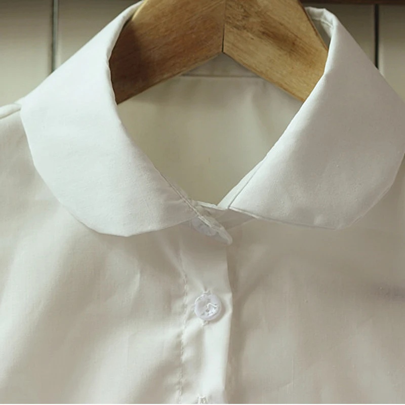 Женская винтажная блузка белая и черная съемный воротник|detachable collars for women|detachable