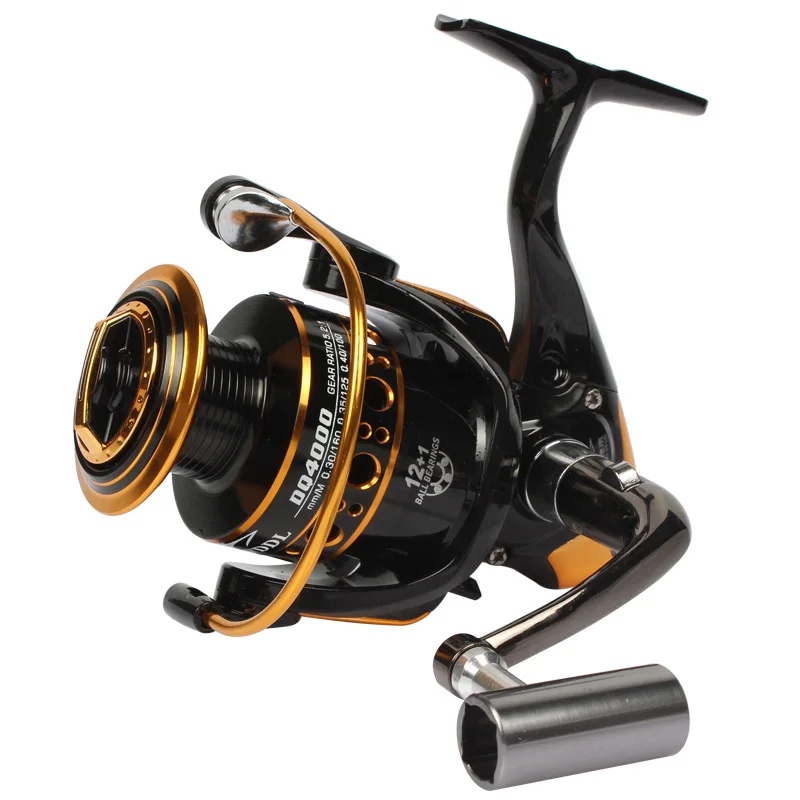 

Metal Spool Spinning Fishing Reel DQ2000/3000/4000/5000 13BB 5.2:1 feeder and carp fishing wheel fishing gear tackle