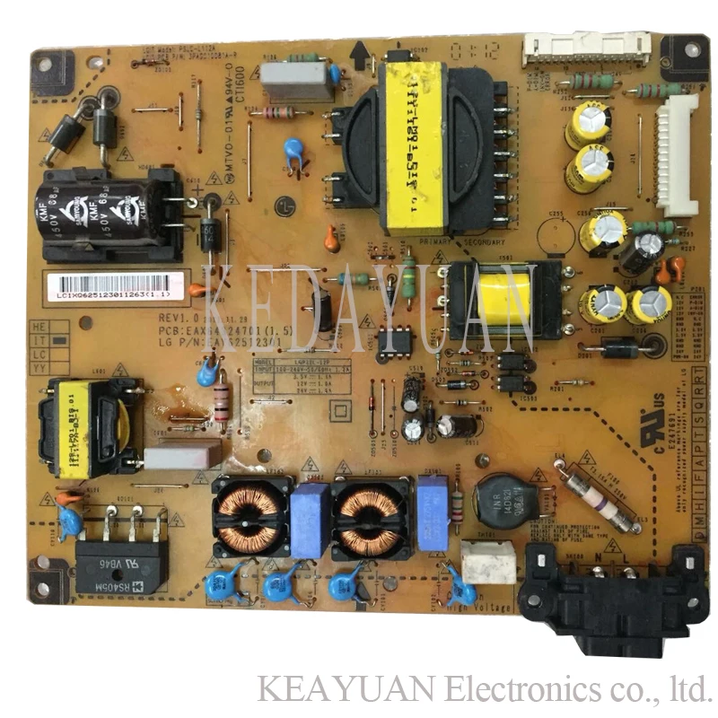 Тест для LG LGP32L-12P EAX64324701 EAY62512301 плата питания